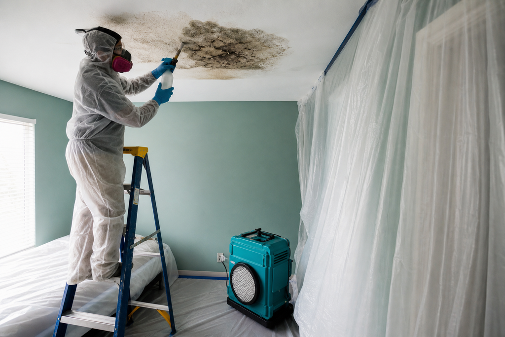 Marana Evaporative Cooler Mold Remediation Case Study Evaporative cooler mold remediation in a Marana Arizona home